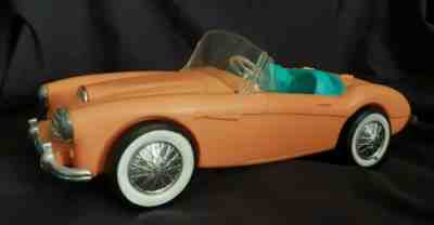 Vintage Barbie Mattel Irwin Convertible Sports Car 1960's Amazing condition