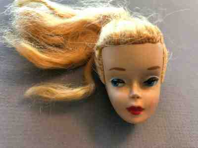 Blonde #3 number 3 1959 era Ponytail Barbie doll head VINTAGE early