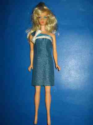 Vintage Barbie Beautiful Blues With Blue Eyeshadow