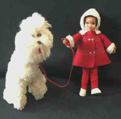 Vintage 1965 Mattel Barbie Tutti Doll "Me and My Dog" #3584 Outfit Complete
