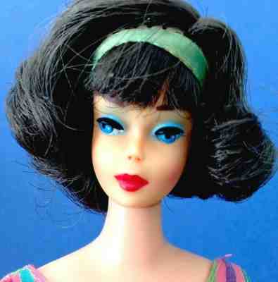 Ultra Rare And Fabulous!   MIDNIGHT JAPANESE SIDE PART AMERICAN GIRL Barbie.