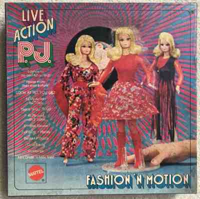 1971 Live Action P.J. Barbie - Fashion 'N Motion #1508 by Mattel