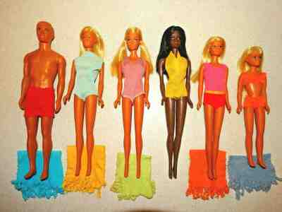 suntan barbie 1970