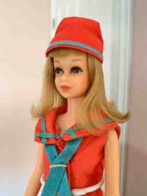 Vintage Barbie Mod Francie Lifelike Bendable Legs Box Land Ho #1220 