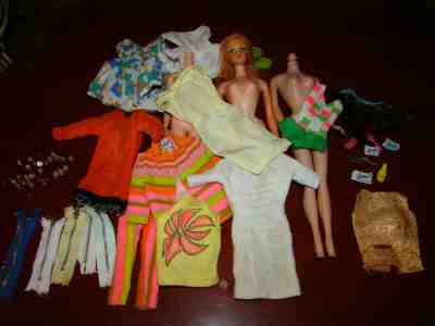 Barbie Vintage Lot Regular Line and Japanese Exclusive.  Some TLC