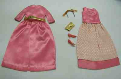 Vintage Barbie Doll 1967 Francie "PROM PINKS" #1295 Sears Exclusive Dress Coat