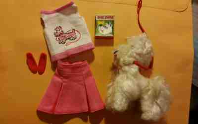Barbie Skipper 1966 Dog Show #1929 Complete Near Mint Condition