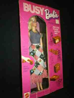 1971 Busy Barbie with Holdin' Hands Original Box 