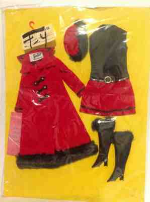 Vintage Barbie #3418 Magnificent Midi outfit mint on card