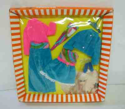 NRFB Vintage Barbie 1970 SKIPPER Junior Fashion #1748 TRIPLE TREAT Mattel New!