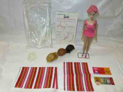 Vintage Bendable Barbie Doll with Go Together Swing