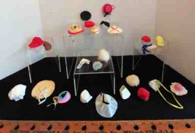 Vintage Barbie, Skipper, Tutti Hat Lot