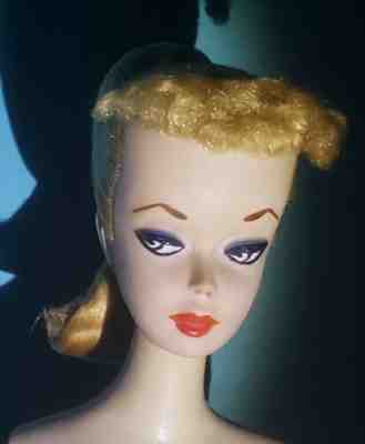 MIB Vintage 1959 #2 Barbie. Stunning Museum Quality! All Original Paint. RARE! 
