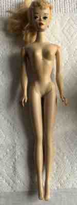 Vintage Blonde Ponytail Barbie Doll! 1960s! With Clothing & Accessories! Look!