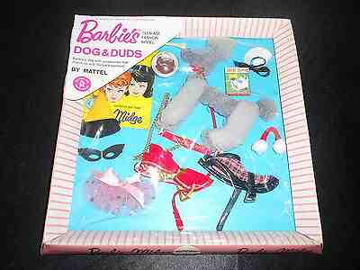 Vintage Barbie #1613 Dog N Duds 1964  HTF NRFB NRFP NRFC MIB MIP MOC NOS  RARE