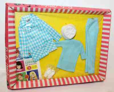 Outdoor Life Vintage Fashion Barbie #1637 NRFB with sticker Mattel 1965