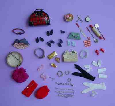 Vintage Lot of Barbie Accessories 1960's