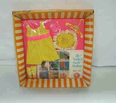 NRFB Vintage Barbie 1964 SKIPPER Junior Fashion #1975-165 SUNNY SUITY Sister New