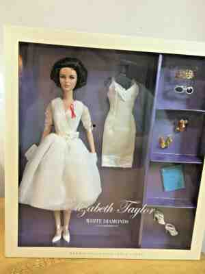 Barbie:  VINTAGE ELIZABETH TAYLOR   Silkstone Gold Label White Diamonds NRFB MIB