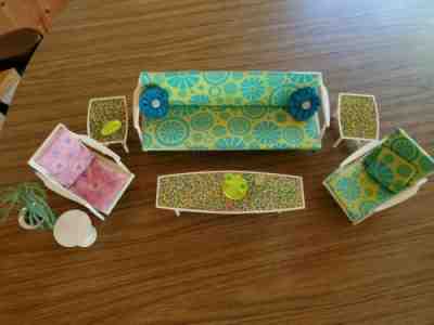 HTF Vintage Barbie Go Together Patio Furniture!  