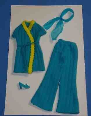 VTG Barbie #1247 Jamie Strollin in Style Sears Blue Scarf Jacket Pants Rare VHTF