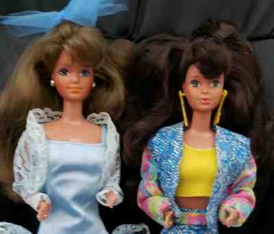 vintage superstar barbie estrela Viky  Lara doll lot tlc brazil