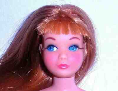 Vintage 1968 Redhead Twist N Turn TNT Skipper Doll Mattel Japan