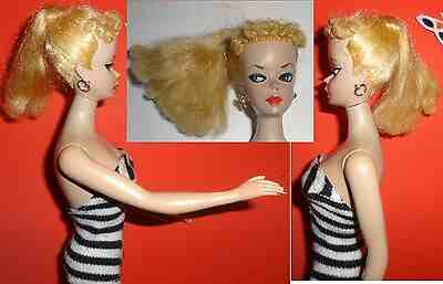 AMAZING COLLECTION 1959 #1 Ponytail Barbie + Case + TONS of Oufits 916 963 969