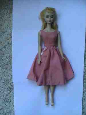 Blond Ponytail 1960 #3 Barbie Doll Great Original Condition With Box Stock # 850