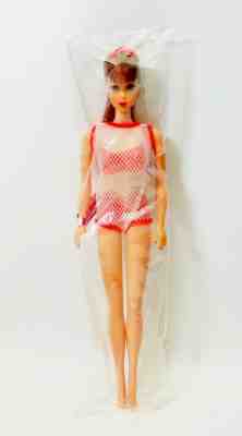 Barbie Rare 1960's TNT Twist n Turn Titian Red Hair Factory Sealed Bag Wrist Tag