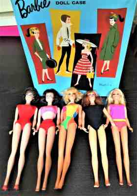 Huge Barbie & Friends Vintage/Mod Lot - Dolls, Clothing, Case, Car & Accessories