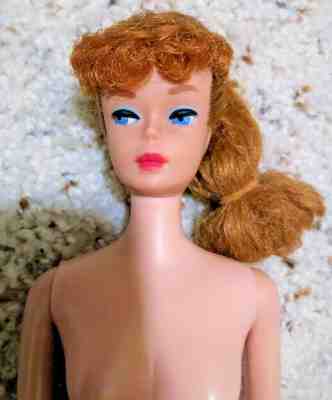 Gorgeous #6 Titian Redhead Vintage Ponytail Barbie NM~ ALL/ORIG! STUNNING!!