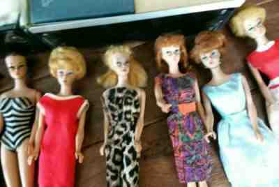 HUGE Vintage Barbie Doll Lot Clothing Lot, Skipper, Ken, Midge - 60s Collection 