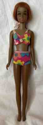 1967-1968 AA BLACK FRANCIE Barbie Doll - Rare HTF African American Version
