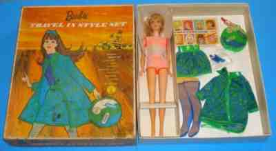 Vintage TNT  Barbie 1967 Gift Set Sears Exclusive #1544 Travel in Style