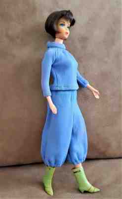 Mod Barbie Dolls and Ken in Braniff Costumes, Montgomery Ward