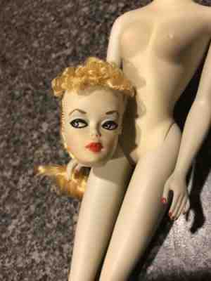 Vintage #1  Ponytail Barbie Doll  *** / Mattel