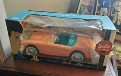 Vintage Barbie Car 1962 KO Mattel By IRWIN Austin Healy Convertible Pink