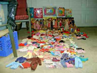 vintage pony tail Barbie Malibu  Tutti skipper Ken's and friends , plus clothing