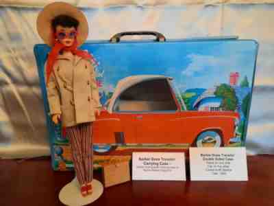 Vintage #3 ponytail Barbie plus Travelin' case & open road outfit