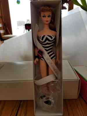 1959 BARBIE FESTIVAL PONYTAIL REDHEAD 1994 REPRO TEENAGE FASHION MODEL VINTAGE