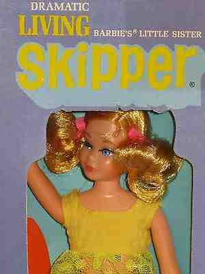 1970 Vintage Extremely Rare Beautiful Dramatic Living Skipper Barbie #1170 NRFB