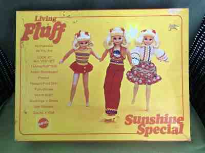 Vintage Barbie/Sears Exclusive #1249 Living Fluff Sunshine Special Gift Set 