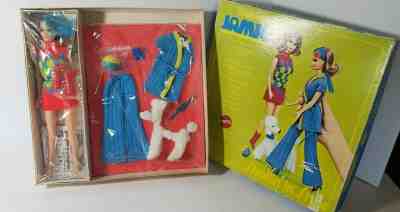 VINTAGE BARBIE 1971 JAMIE STROLLING IN STYLE NIB NEVER TOUCHED VERY RARE..