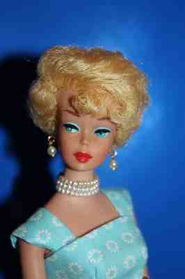 European Vintage Barbie Bubble Cut Genuine Side Part