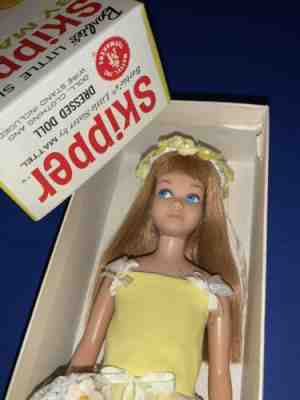Barbie Skipper Dressed Box Doll Flower Girl Sample Test Market Prototype Titian
