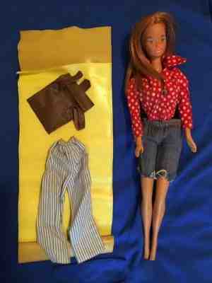 Vintage Rare1970s Yellowstone Kelley Doll from Barbie collection w/ accessories 