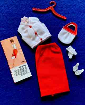 Vintage Barbie 1964 Fashion Crisp N Cool Pristine No Play!