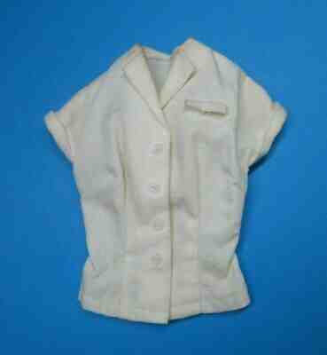 AUCT Vtg BARBIE - PAN AMERICAN AM AIRWAYS AIRLINES #1678 > White Blouse Top