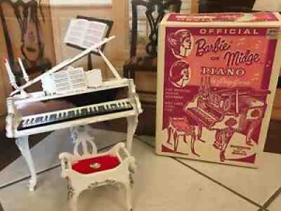 Rare Vintage Susy Suzy Goose Barbie Piano In Original Box Excellent!